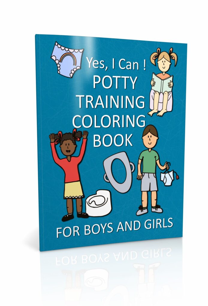 Potty Training Coloring Book For Boys and Girls