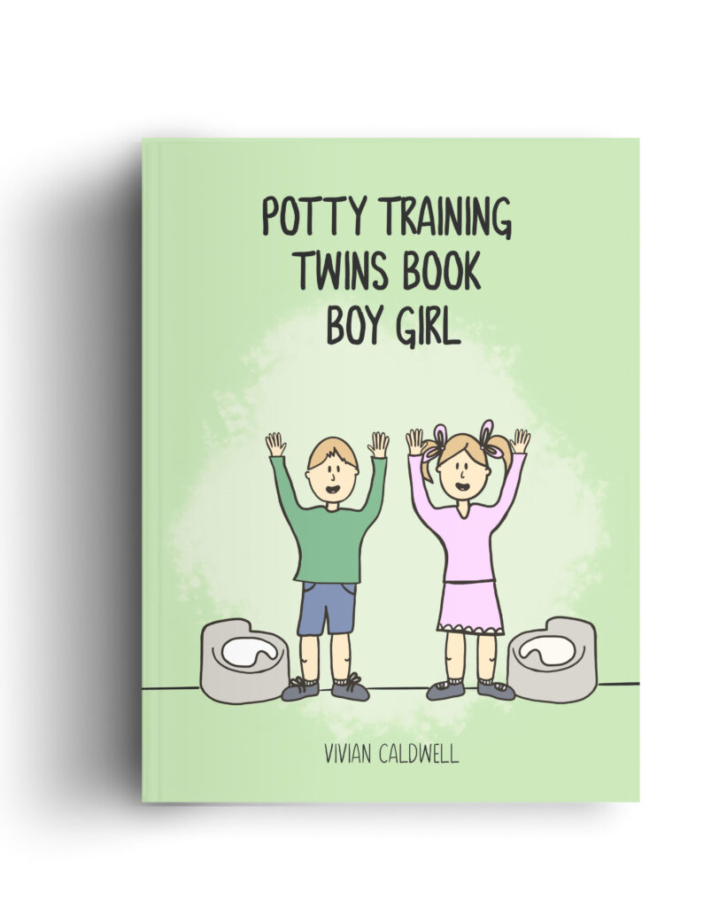 Potty Training Twins Book Boy Girl