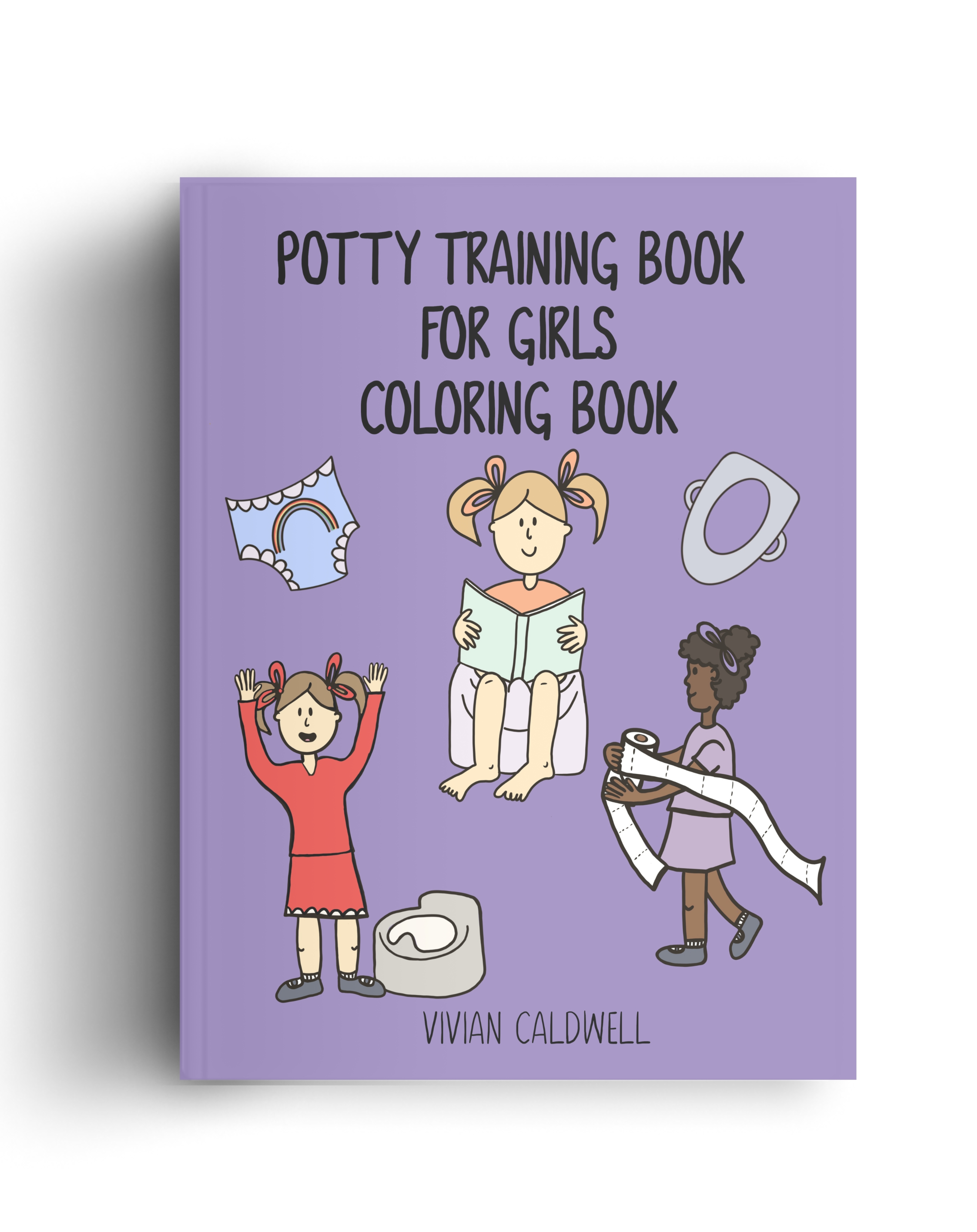 Potty Training Book For Girls Coloring Book